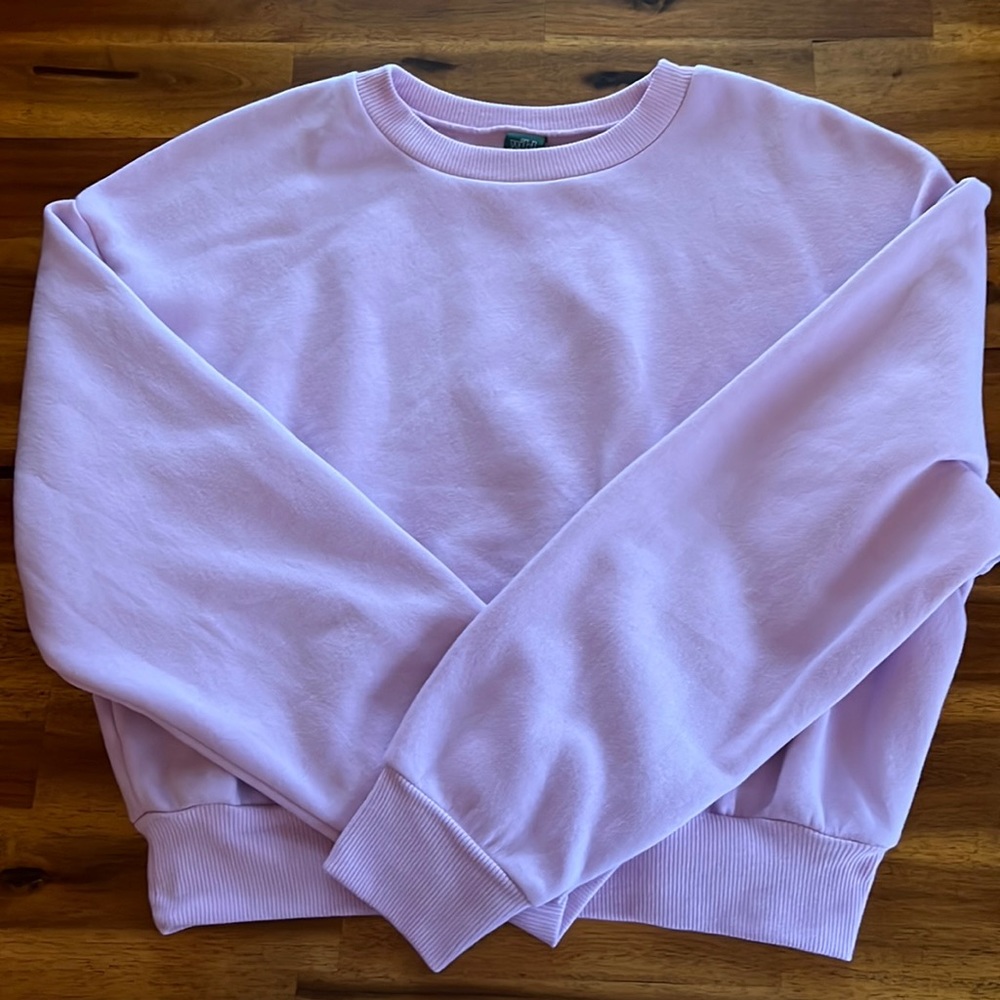 Wild Fable Cropped pink sweatshirt